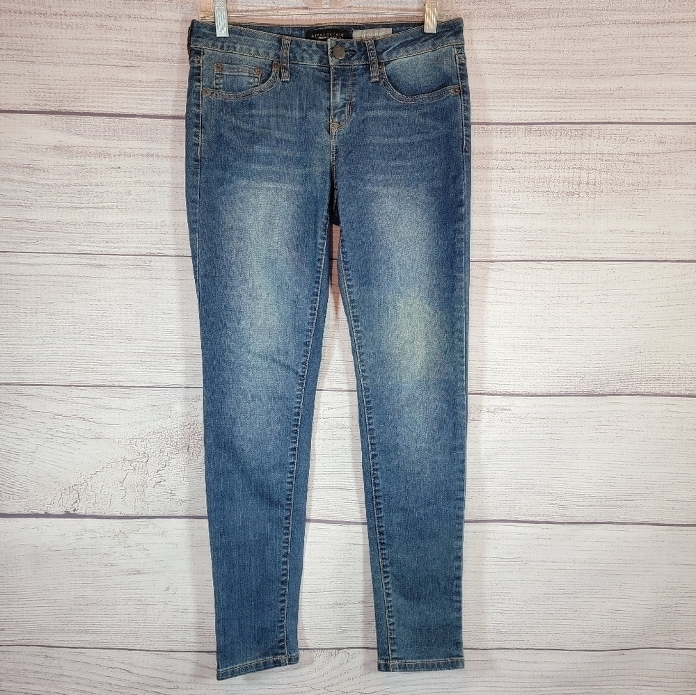𝅺AEROPOSTALE Skinny Jeggings Blue Size 6 Reg